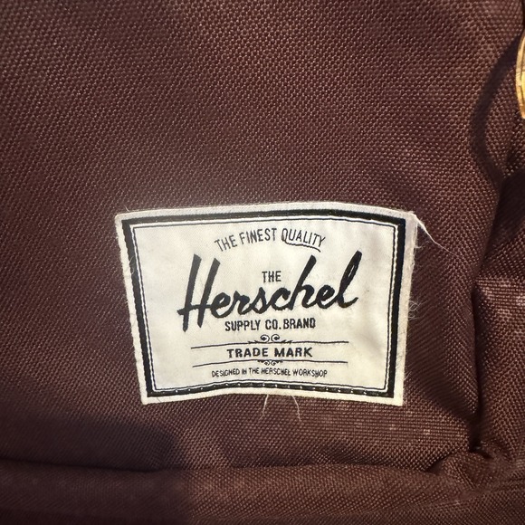 Herschel Supply Co. Pop Quiz Maroon Backpack - Picture 2 of 10